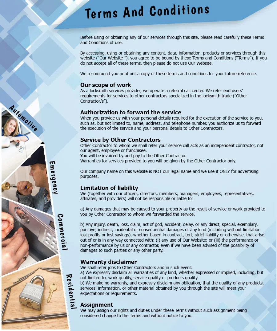 City Locksmith Services Southgate, MI 734-316-5174